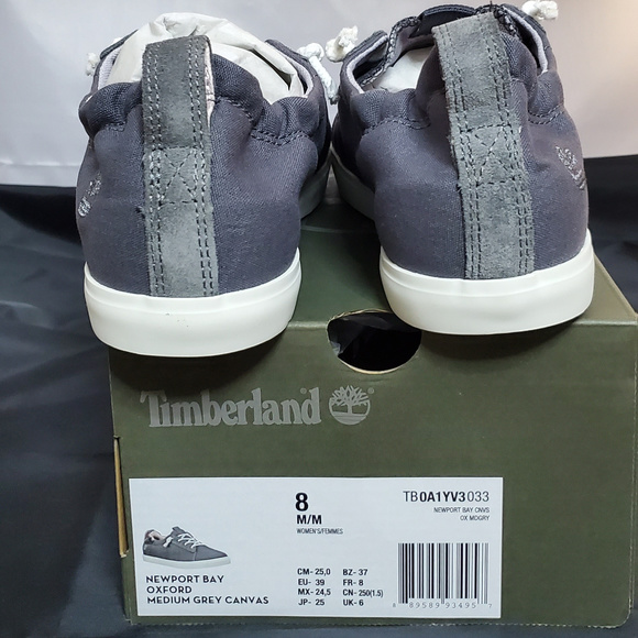 Timberland Women's Newport Bay Canvas Oxford Shoes - Picture 7 of 7